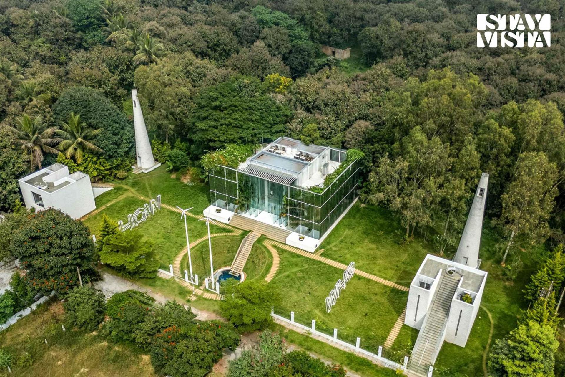 The Crystal Hall India'S Only All Glass Villa Бангалор Экстерьер фото